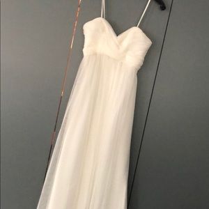 Waters and Waters Long Chiffon Dress